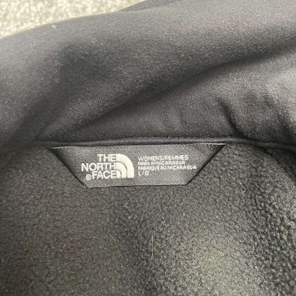 The North Face Windwall Barrier Softshell Jacket Womens Large Black Outdoor Hike - Picture 3 of 16
